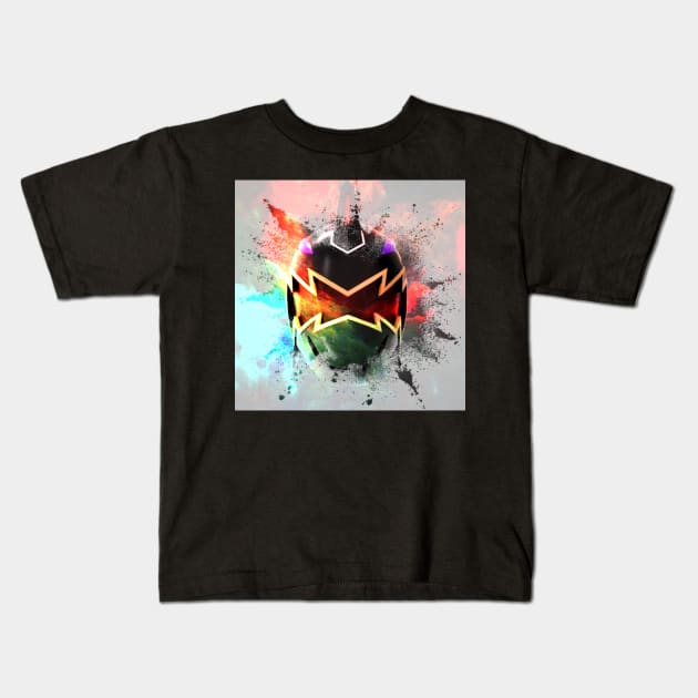 BLACK DINO RANGER IS THE GOAT DINO THUNDER Kids T-Shirt by TSOL Games